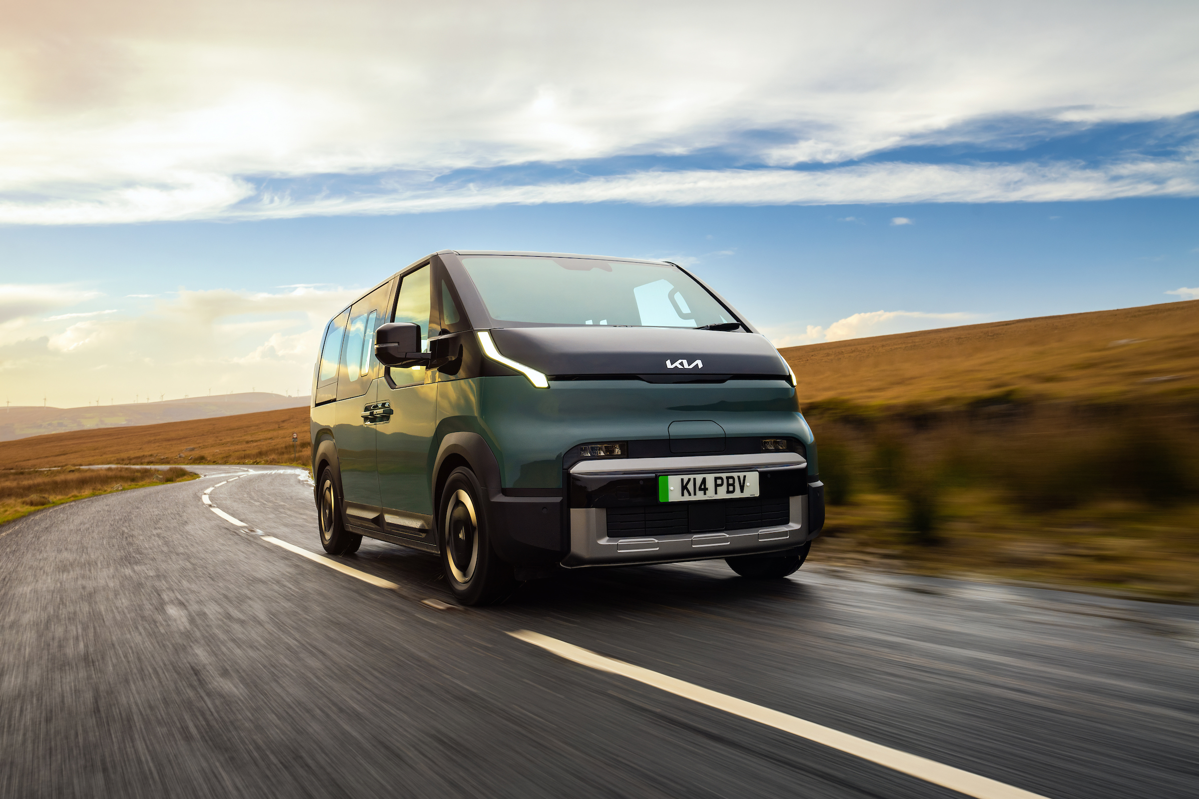 Kia PV5 Passenger 5st ‘Plus’ 71.2kWh – Cityscape Green