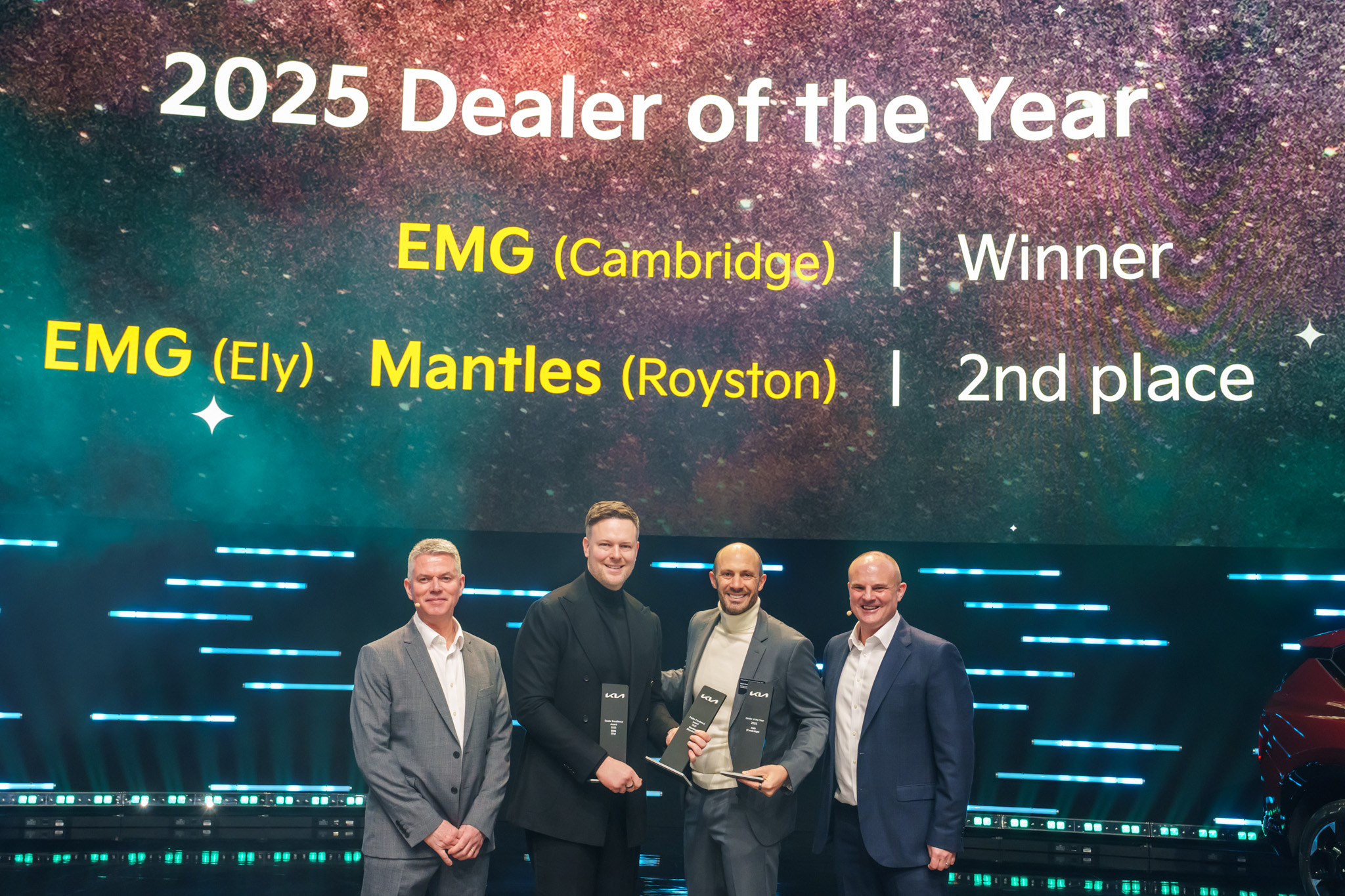 Kia announces 2025 Dealer Excellence Awards winners