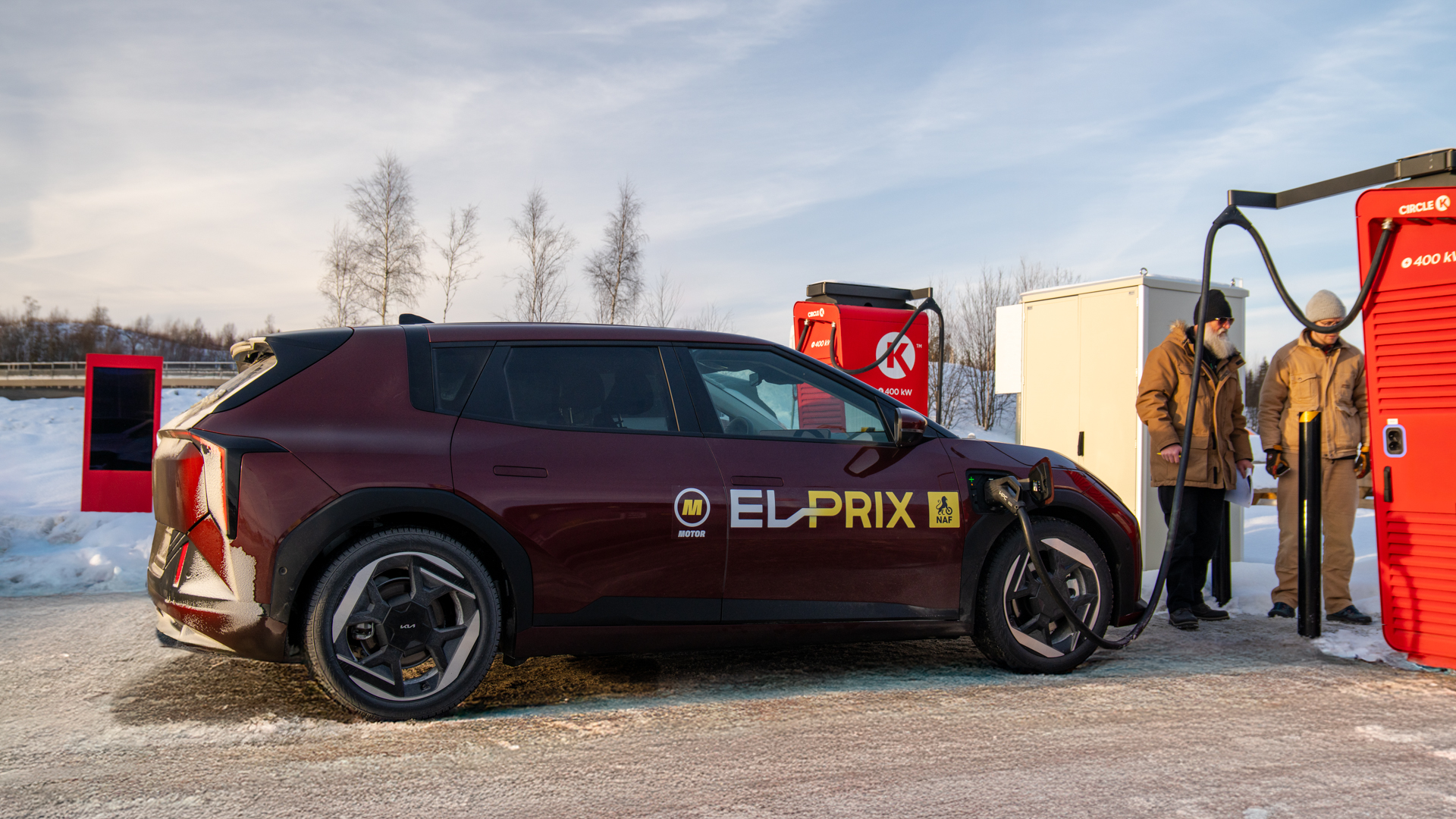 Kia EV4 achieves 390km in record cold El Prix Winter Test Drive