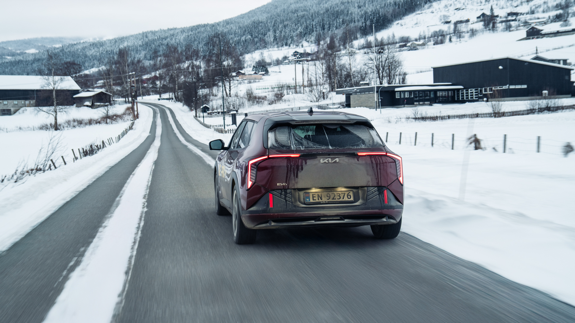 Kia EV4 achieves 390km in record cold El Prix Winter Test Drive
