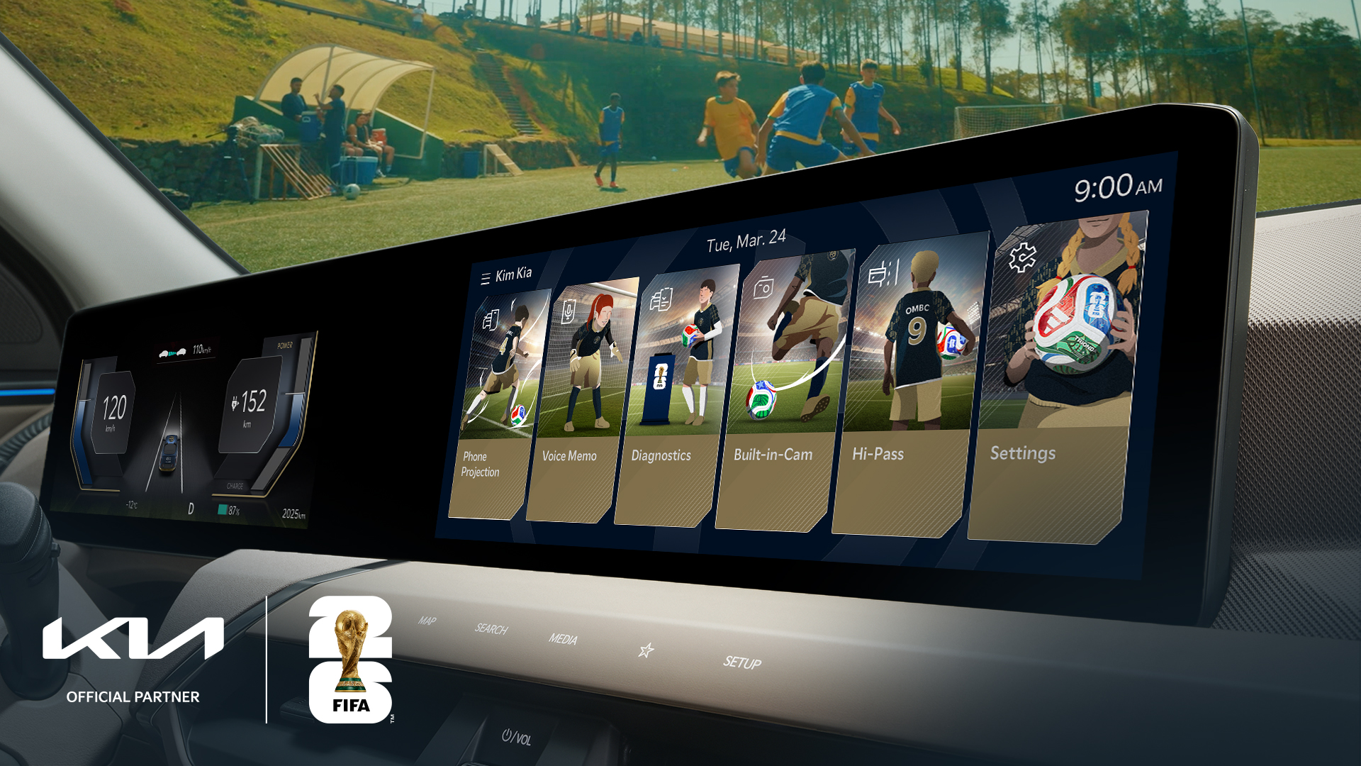 Kia launches FIFA World Cup 2026™ Display Themes igniting global football fever