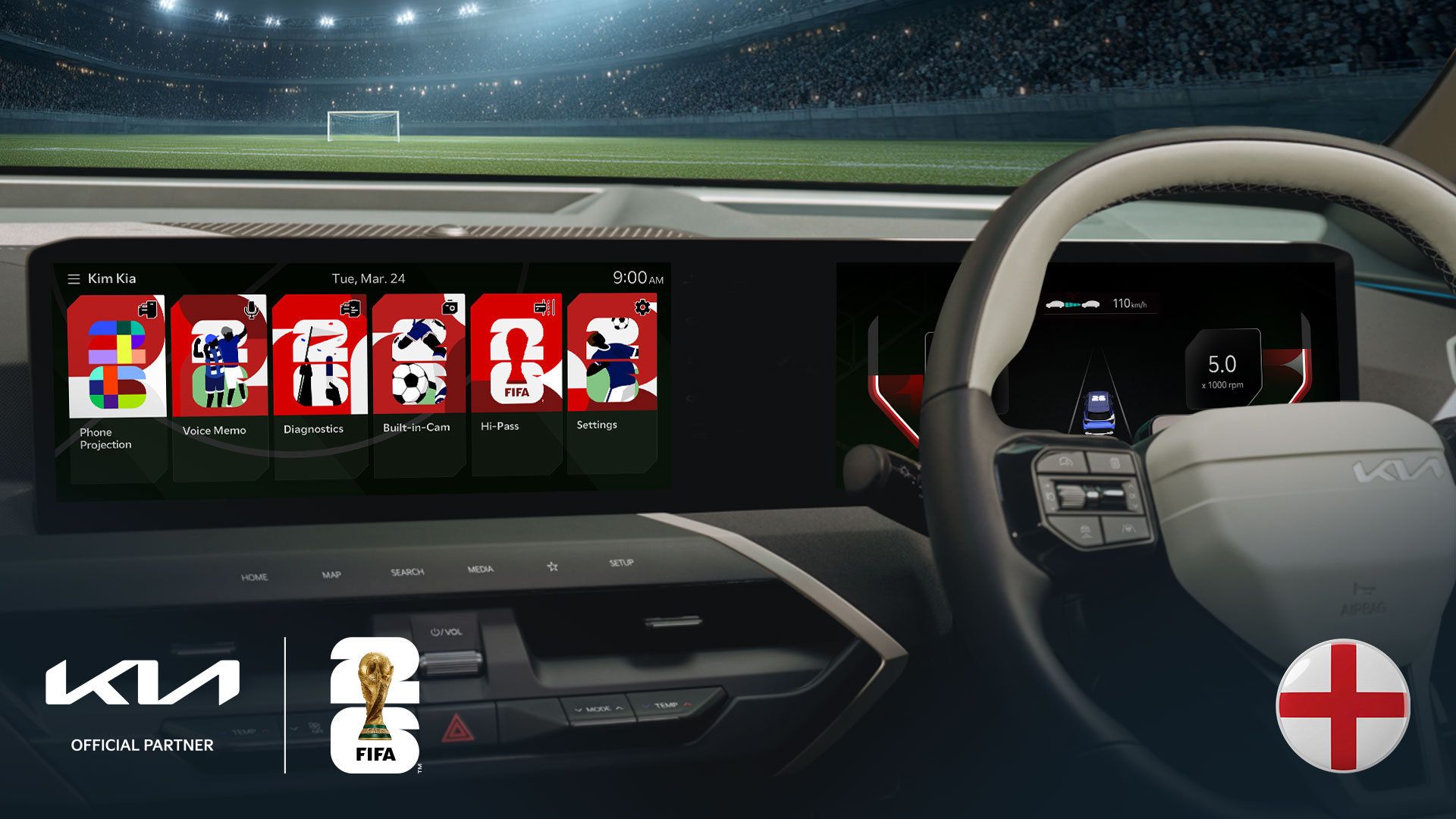 Kia launches FIFA World Cup 2026™ Display Themes igniting global football fever