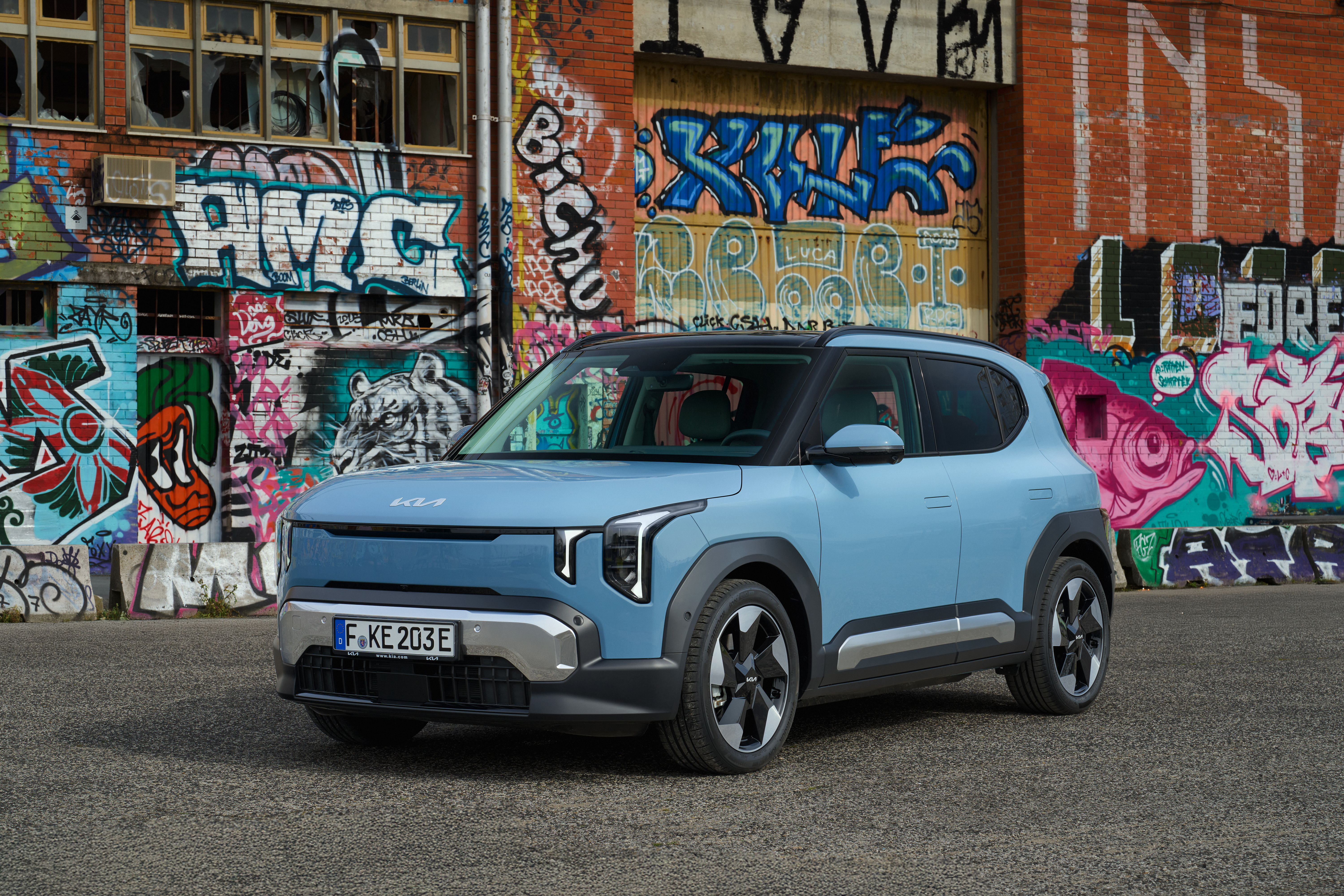 Kia EV2 Baseline 42.2kWh (EU) – Frost Blue