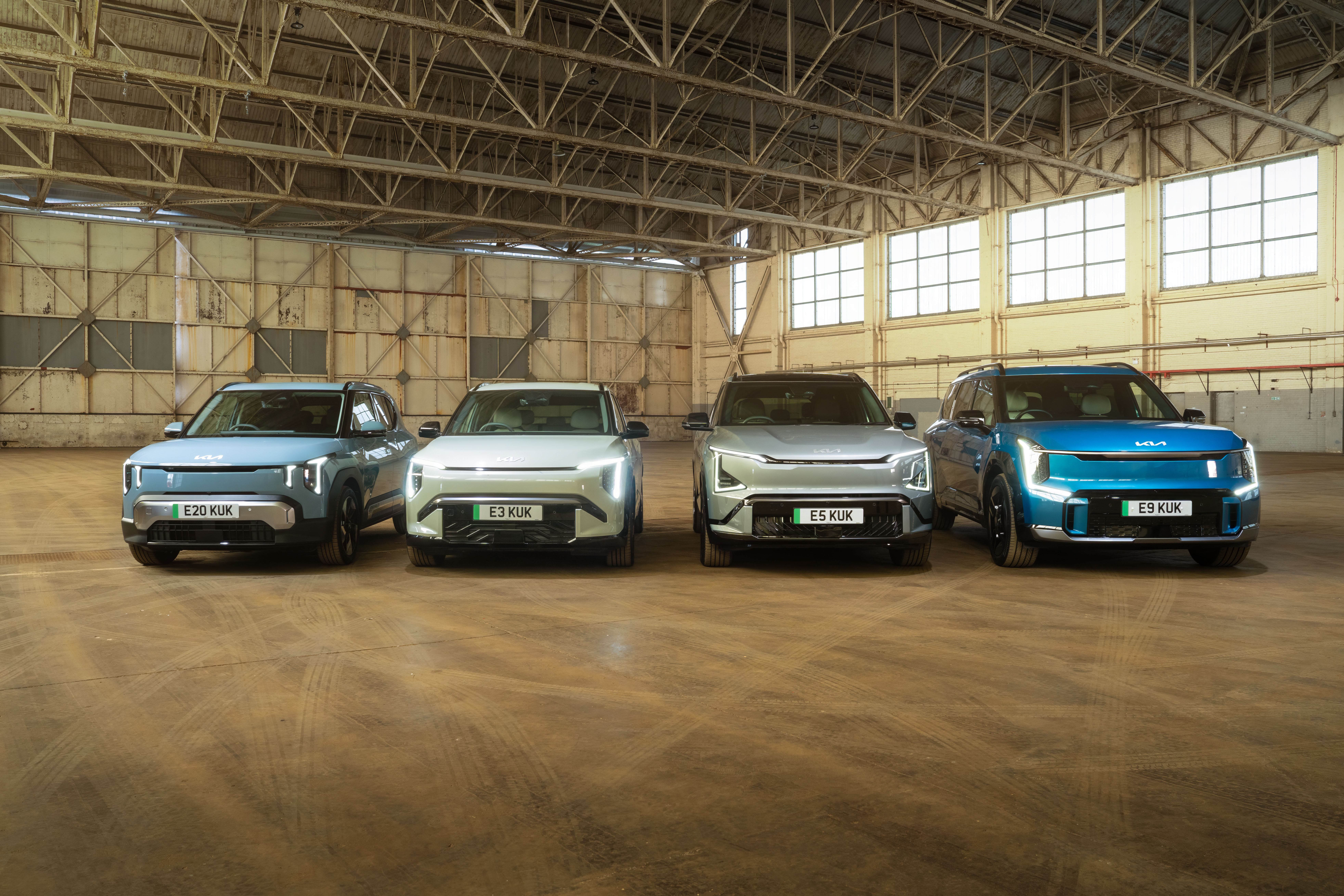 EV2, EV3, EV5 and EV9