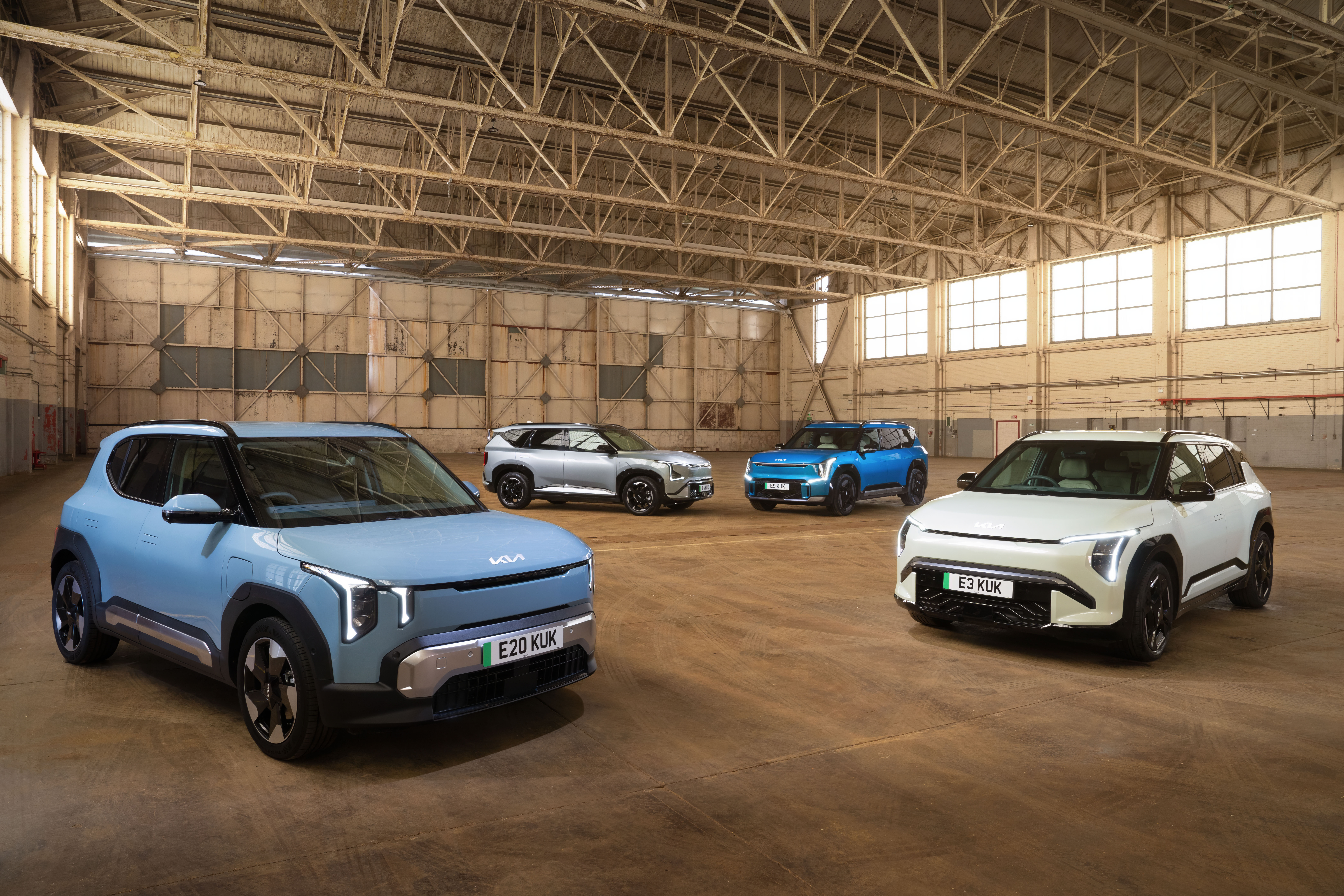 EV2, EV3, EV5 and EV9
