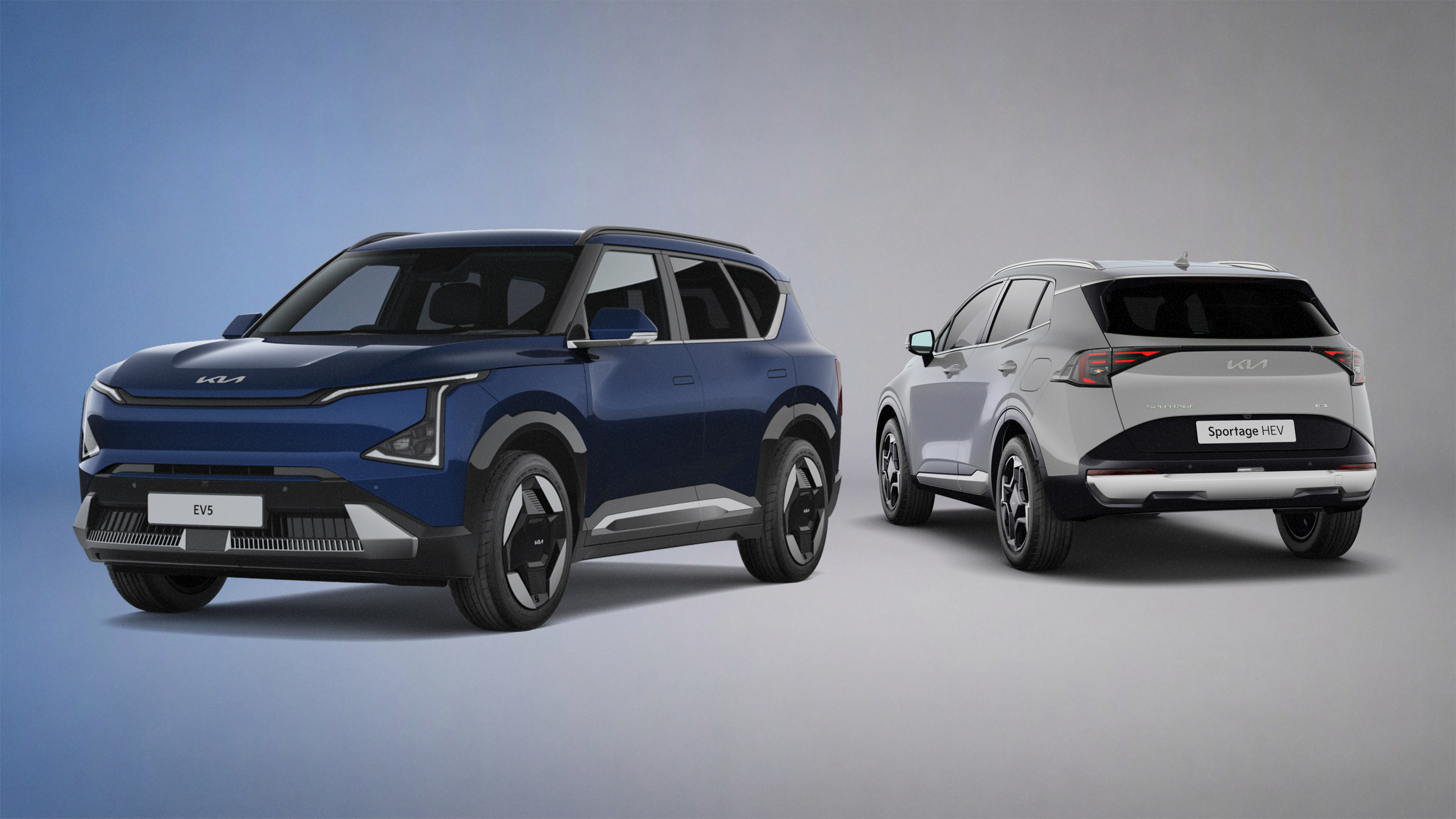 Kia EV5 and Sportage 'Storm'