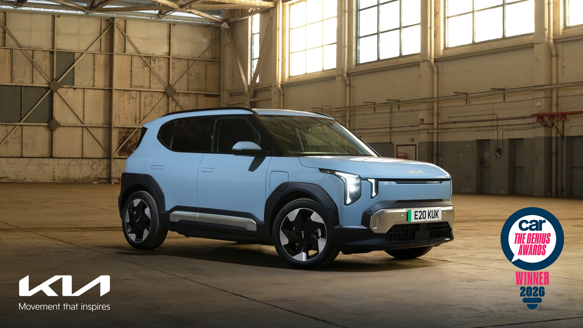 Kia EV2 has been named ‘Crossover of the Year’ in The Genius Awards 2026
