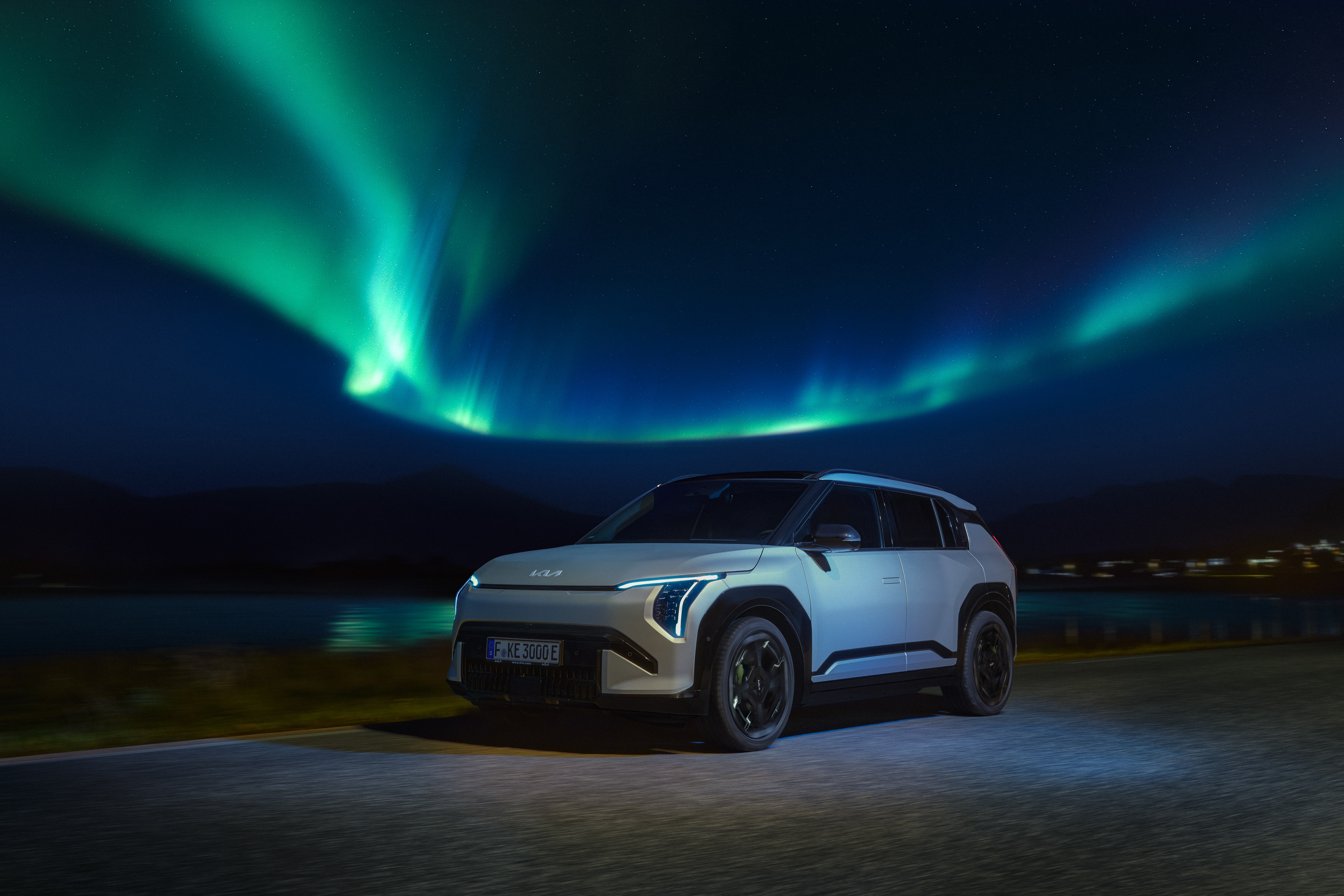Kia EV3 GT 81.4kWh AWD – Ivory Silver Matte (EU)
