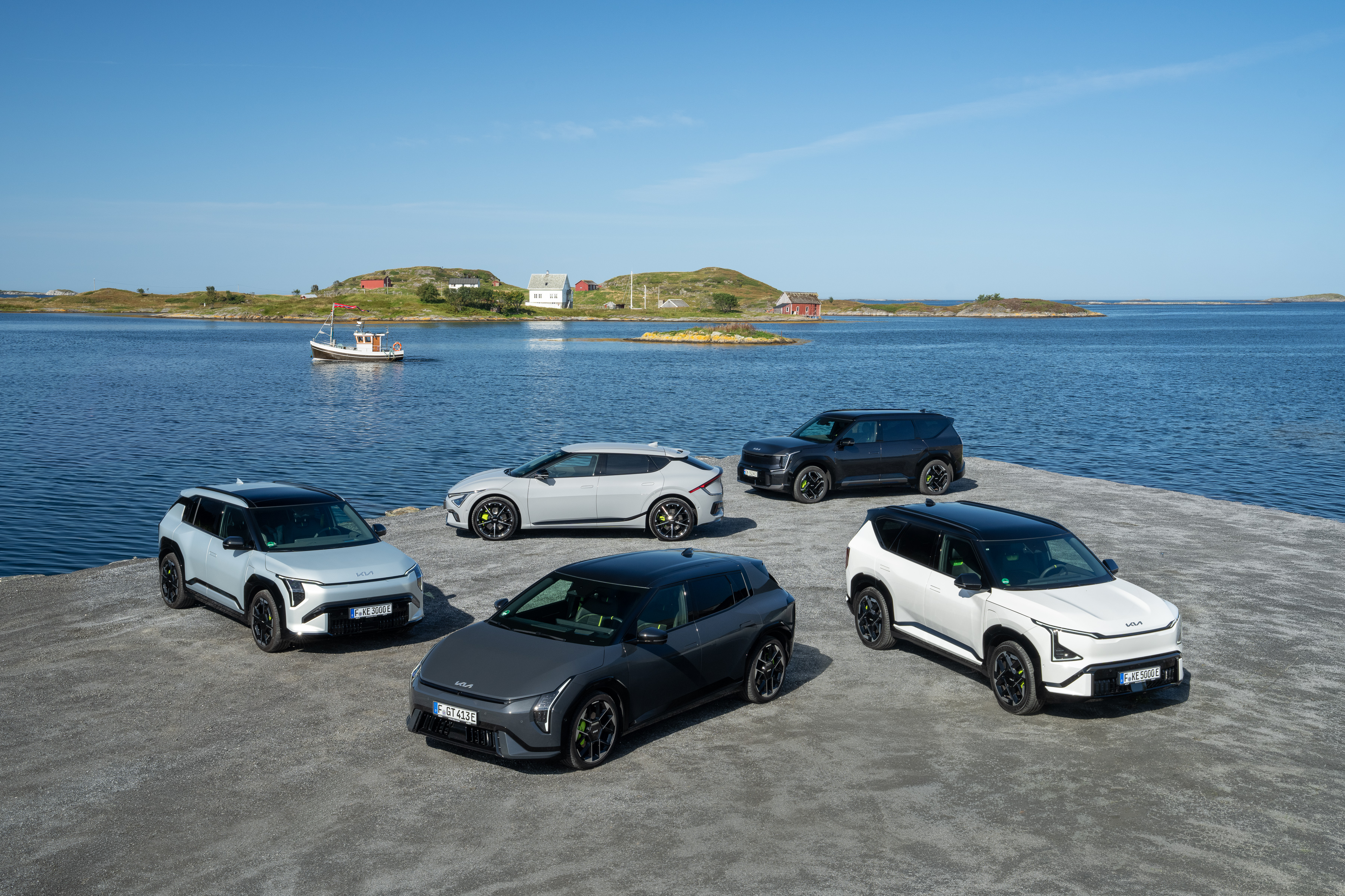 Kia EV GT line-up