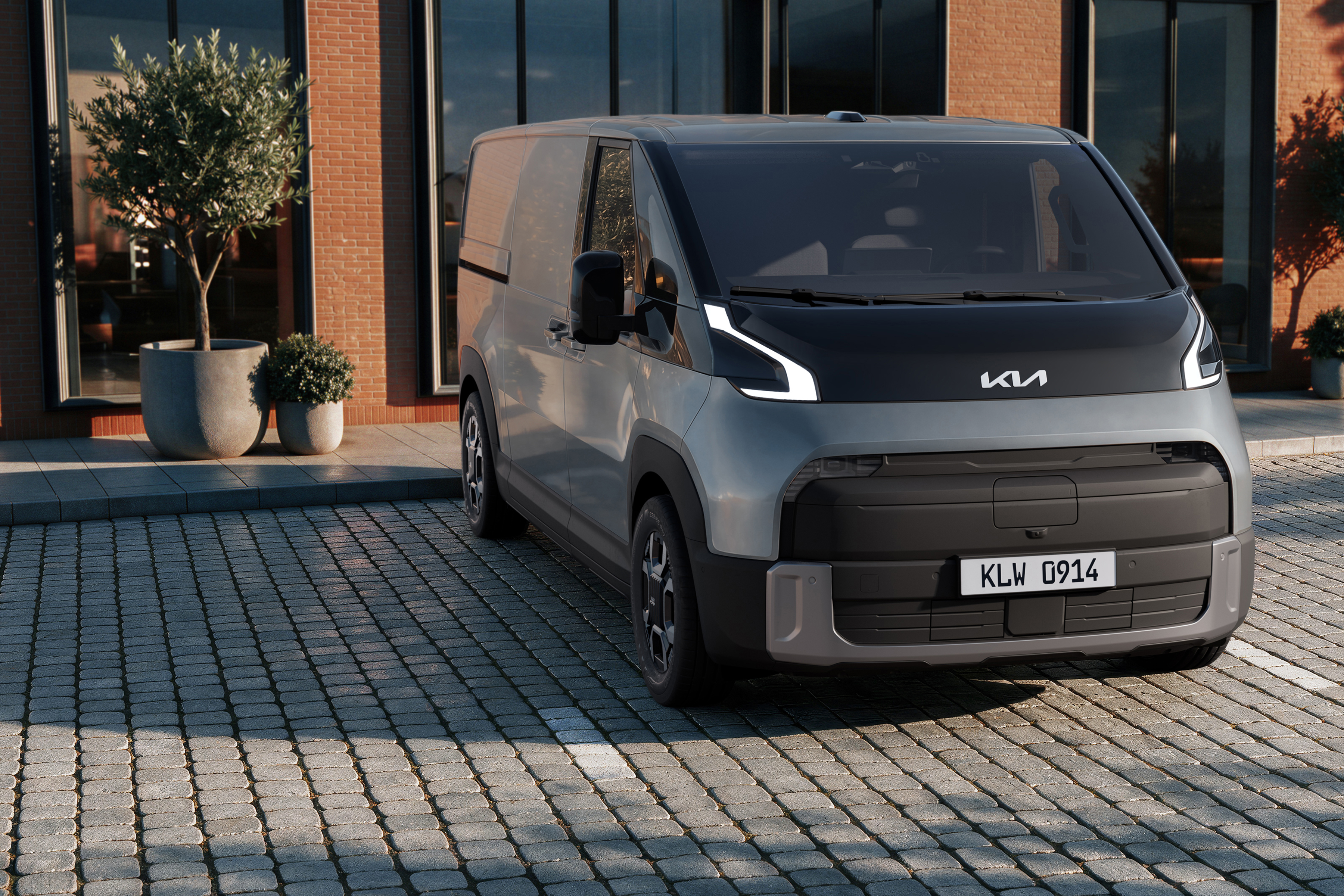 Kia PV7 Cargo - Steel Grey