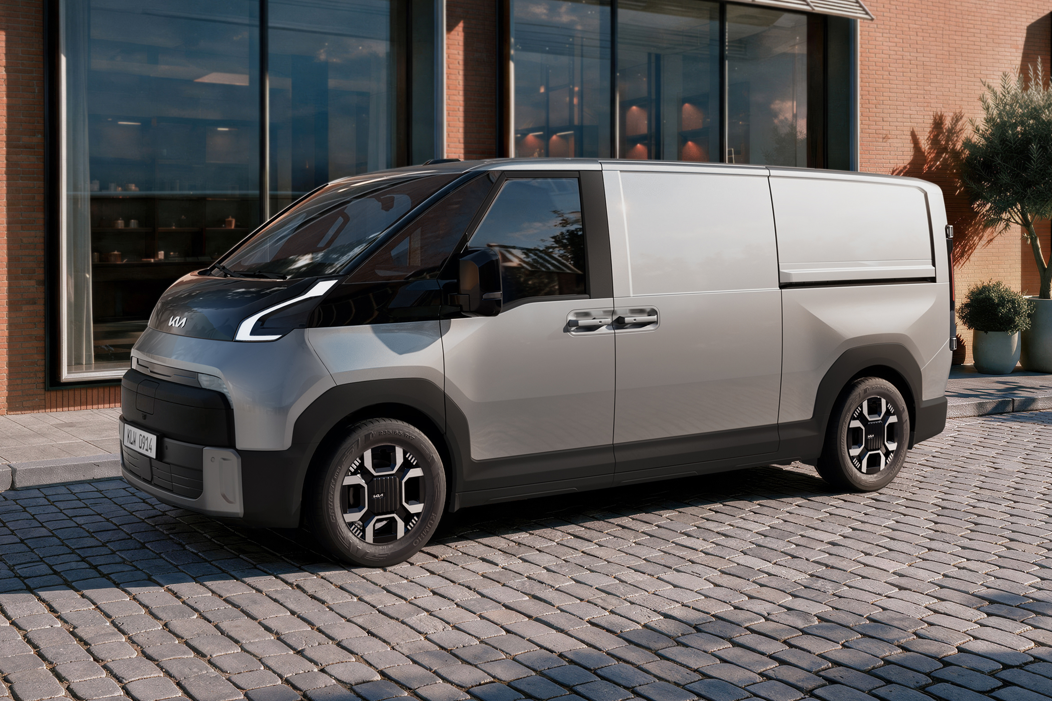 Kia PV7 Cargo - Steel Grey